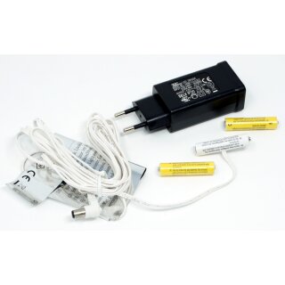 KonstSmide Netzadapter Batterieadapter 4,5V als Batterieersatz f&uuml;r 3 AAA Batterien