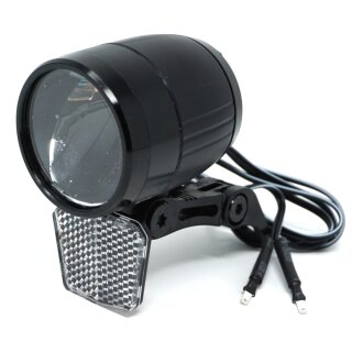 E-Bike LED Scheinwerfer 100 Lux 6 - 48 Volt