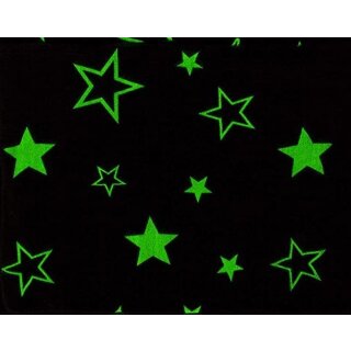 Kuscheldecke Glow In The Dark mit Leucht Sterne 135 x173 cm