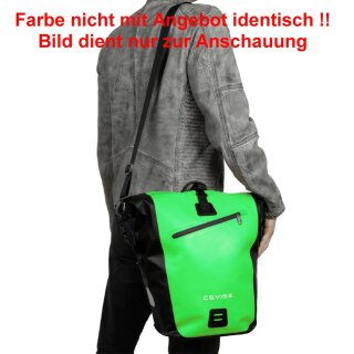 Fahrradtasche olive Packtasche 25 L Gep&auml;cktr&auml;gertasche Wasserdicht Schnellverschluss